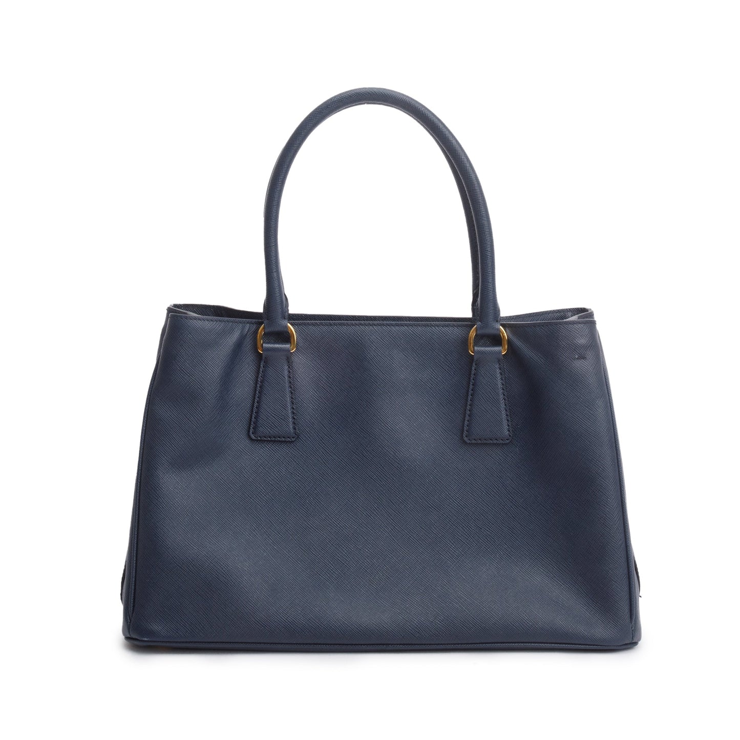 Prada Navy Saffiano Lux Medium Galleria Tote