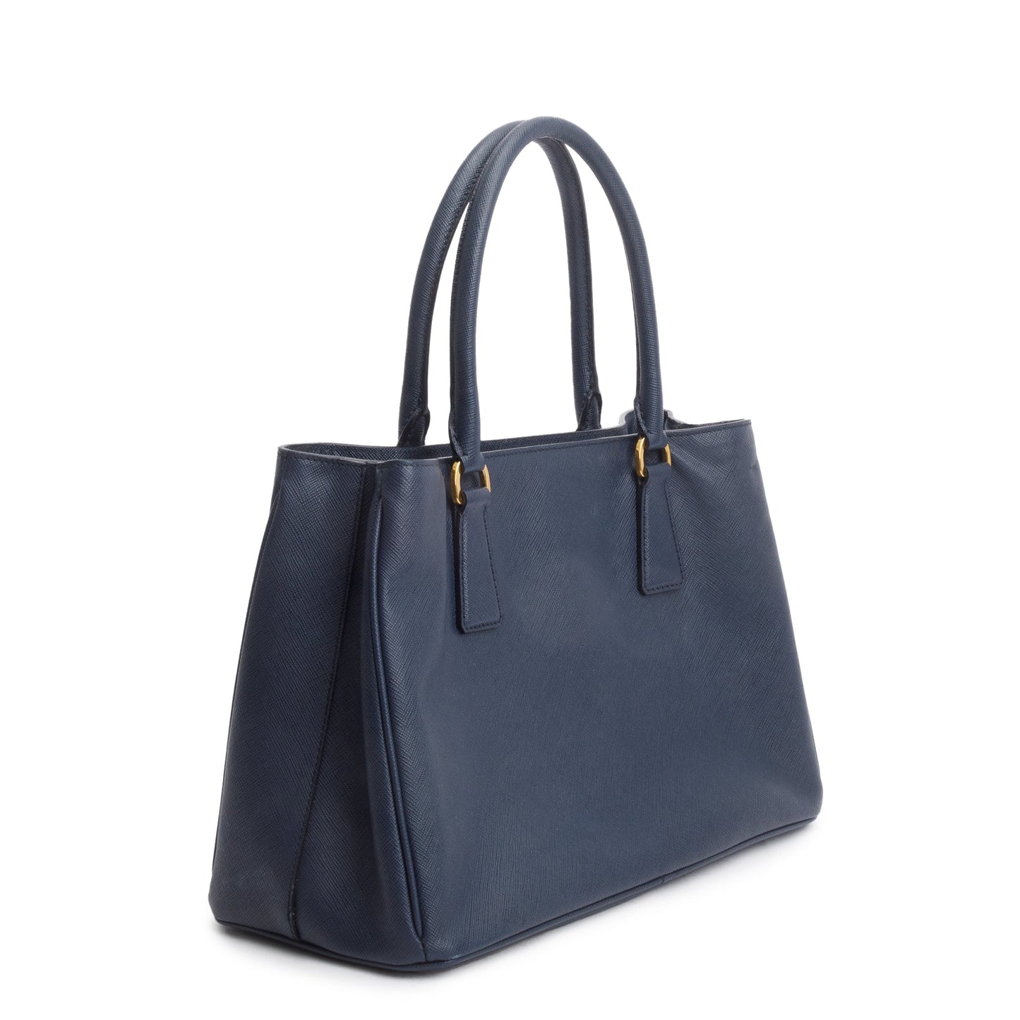 Prada Navy Saffiano Lux Medium Galleria Tote