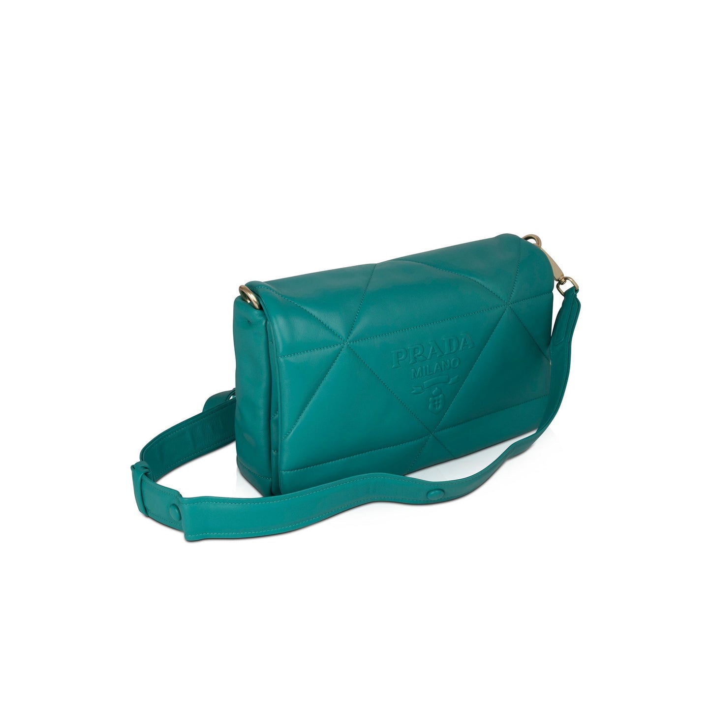 Prada Padded Nappa Leather Chain Shoulder Bag