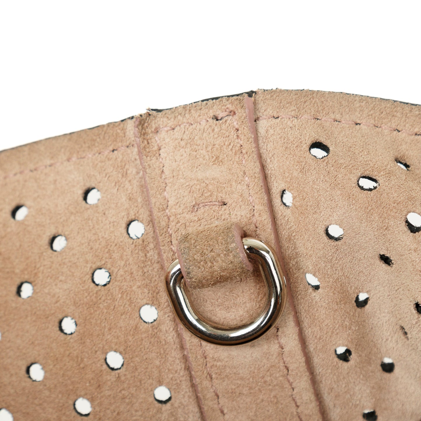 Prada Perforated Scamosciato Tote