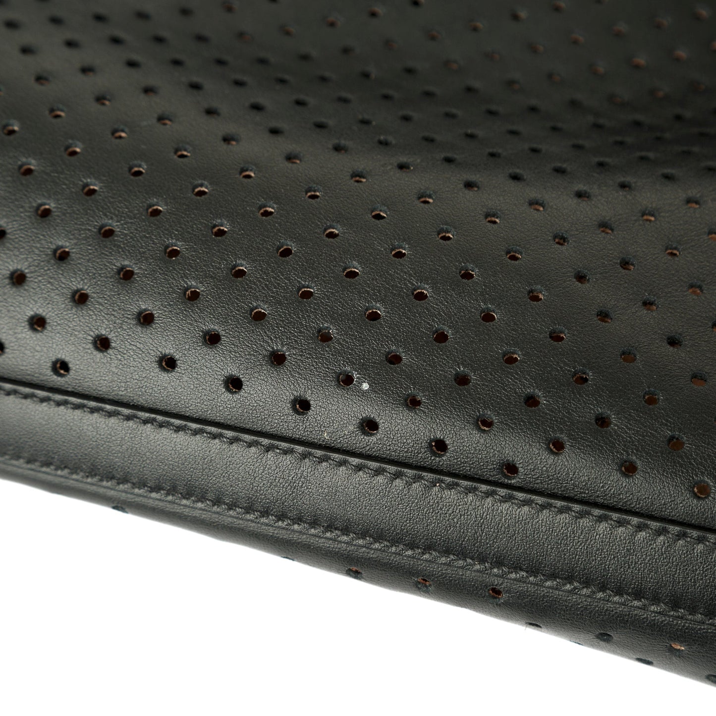 Prada Perforated Scamosciato Tote
