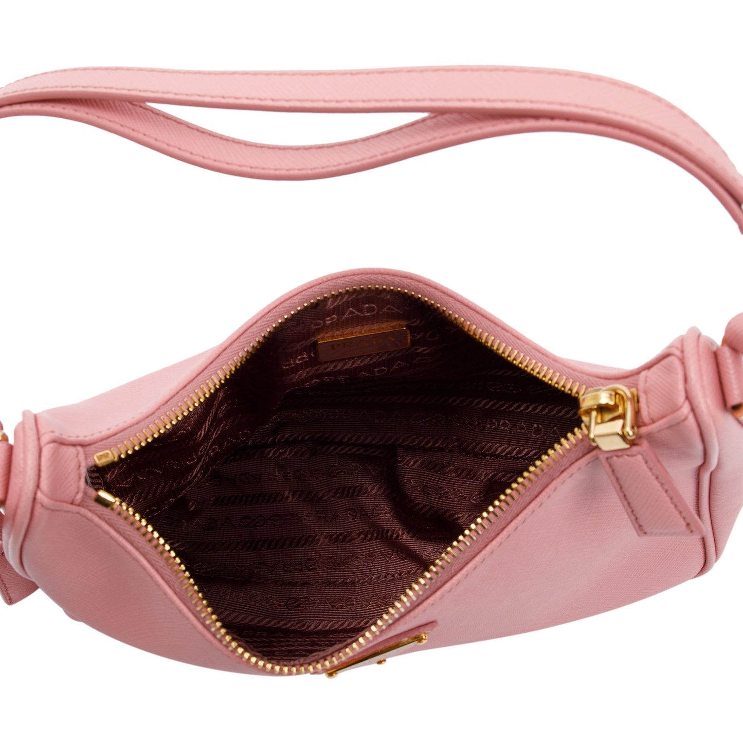 Prada Pink Re-Edition Saffiano Leather Mini Bag