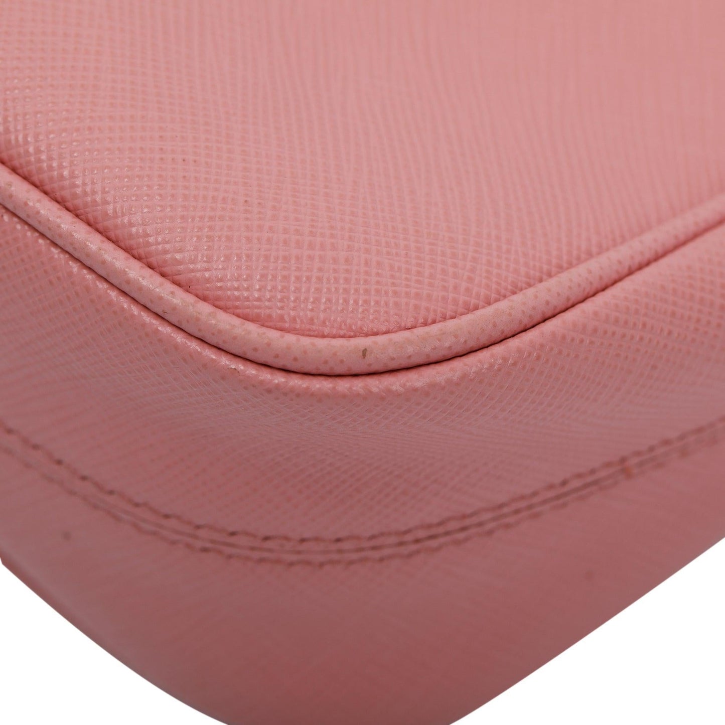 Prada Pink Re-Edition Saffiano Leather Mini Bag