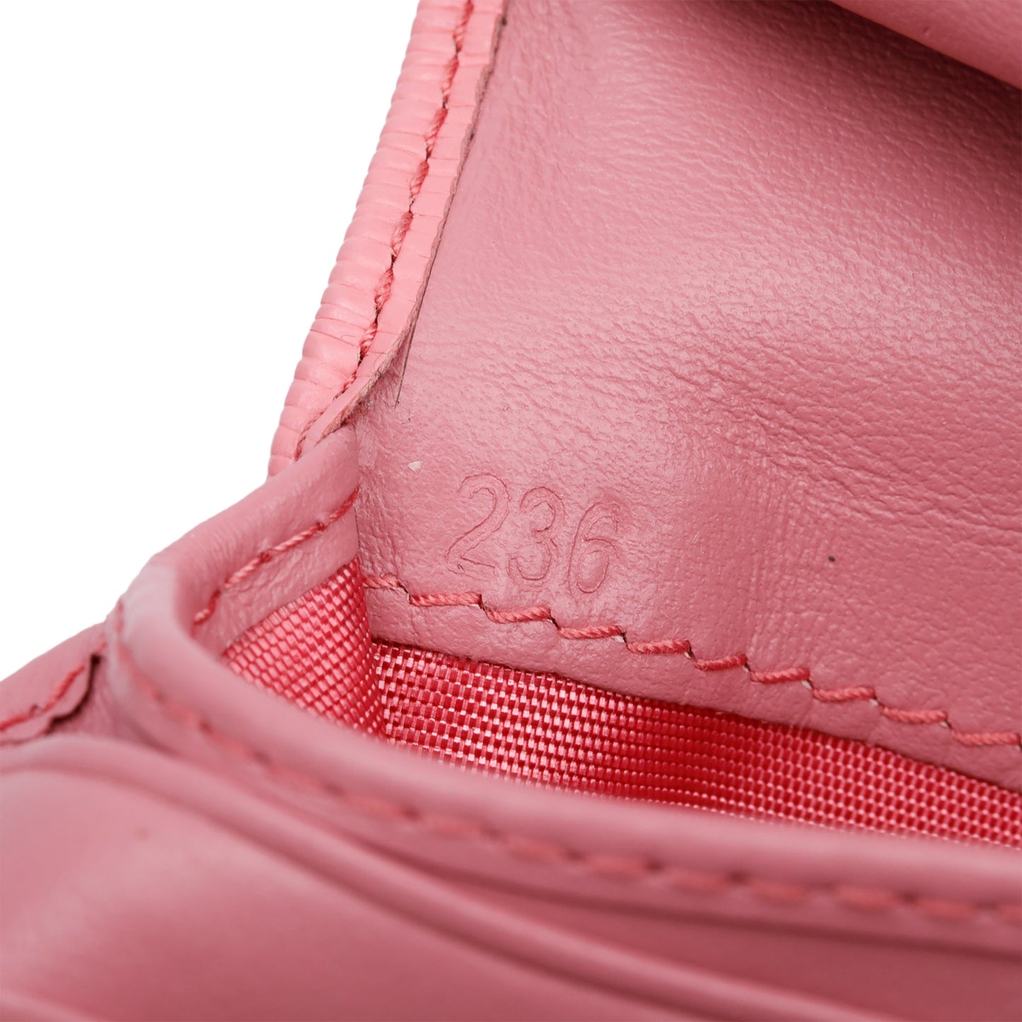 Prada Pink Saffiano Leather Continental Wallet