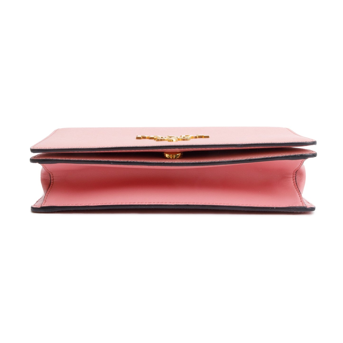 Prada Pink Saffiano Lux Chain Shoulder Bag