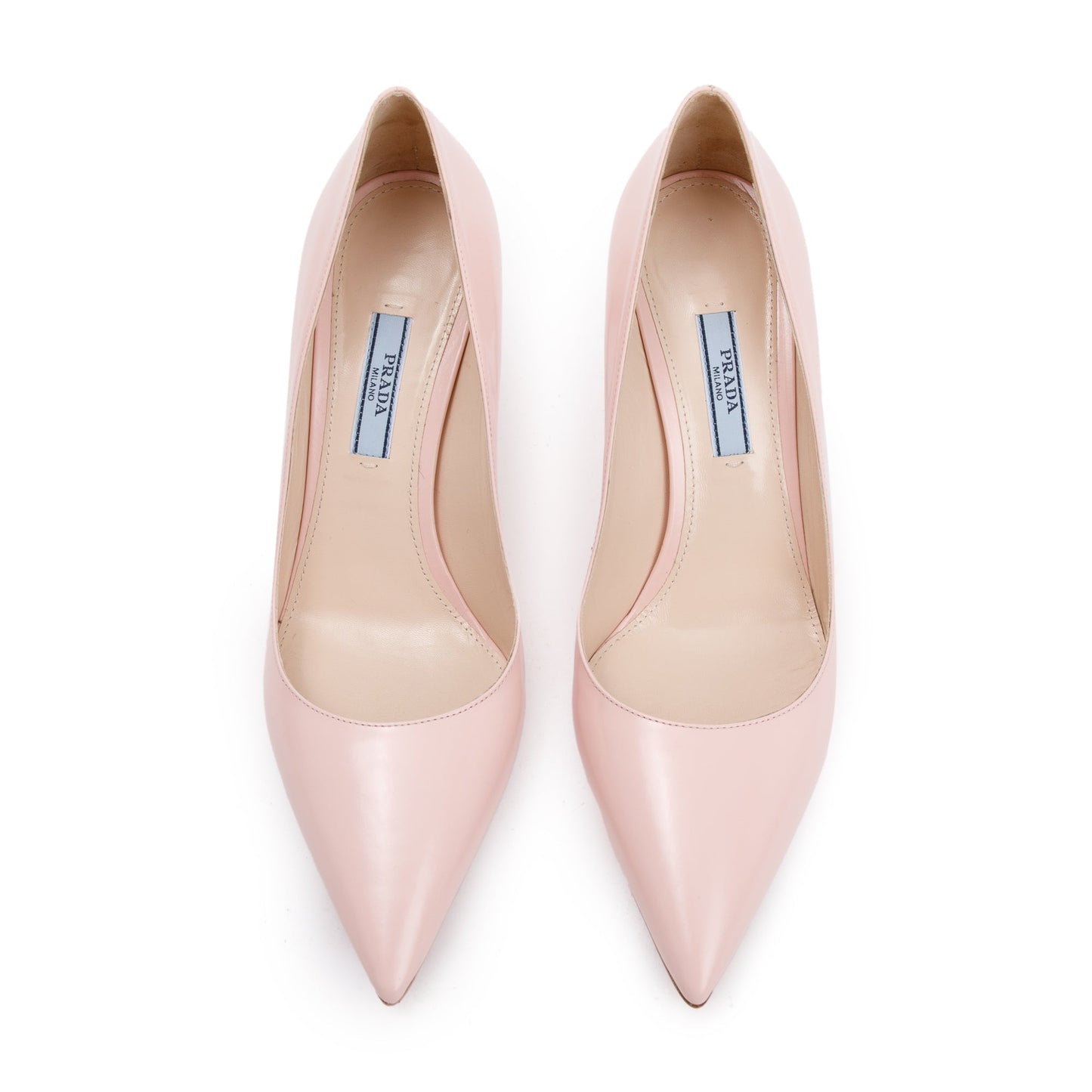 Prada Pink Spazzolato 14 Calzature Donna Pumps, Size 37.5
