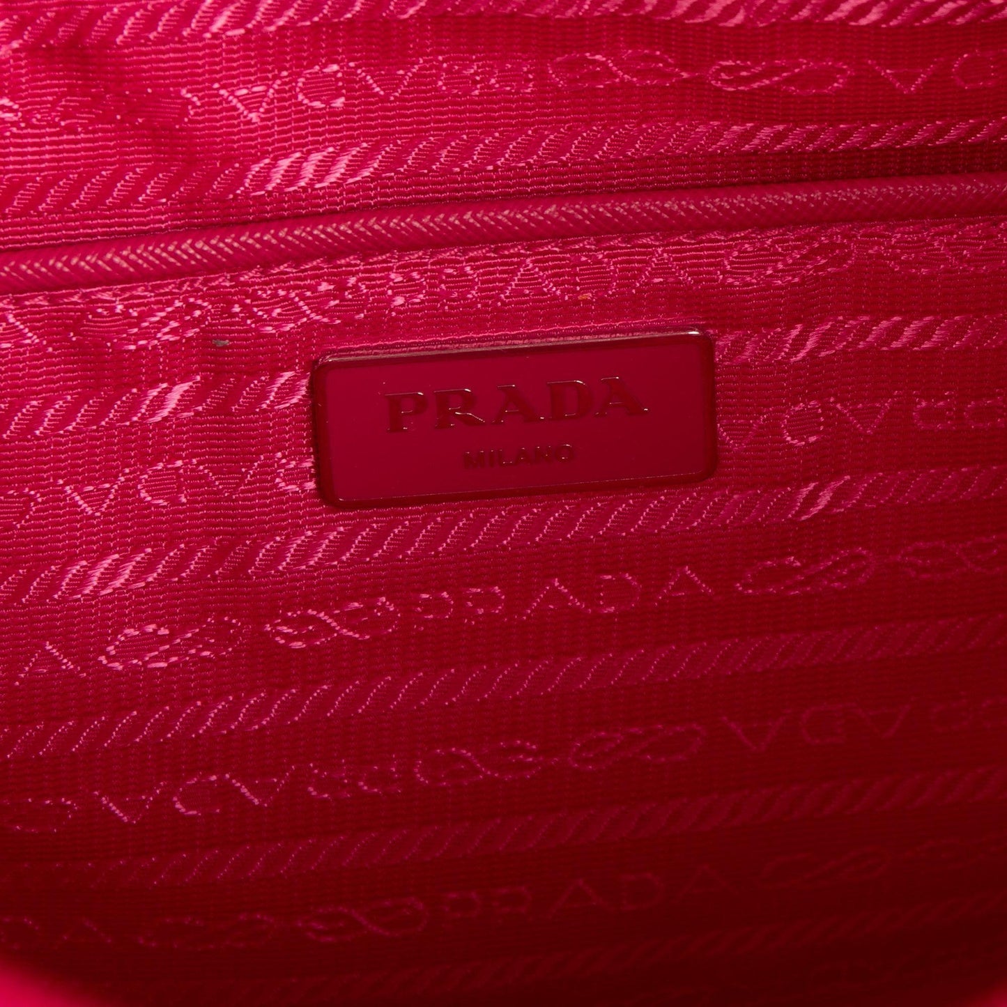 Prada Pink Tessuto Nylon Vela Messenger Bag