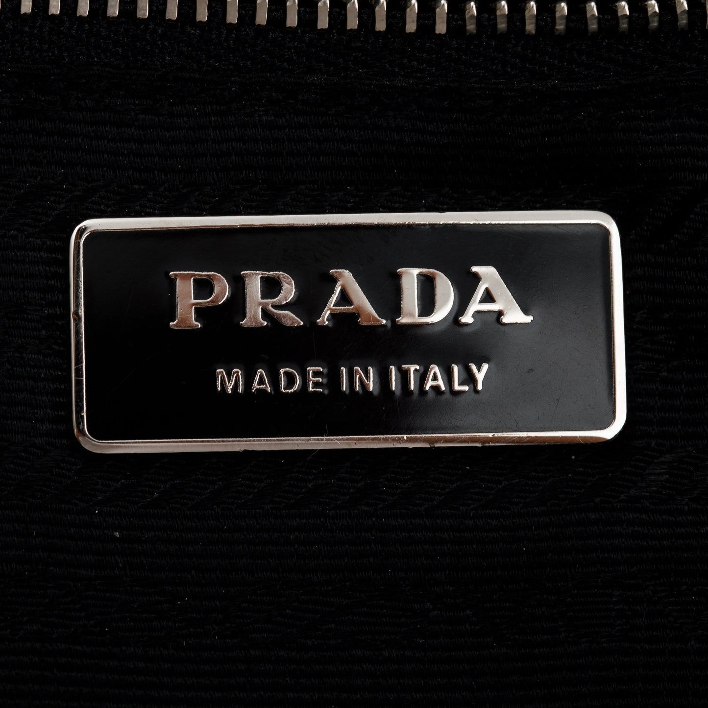 Prada Purple Leather-Trimmed Tessuto Nylon Shoulder Bag