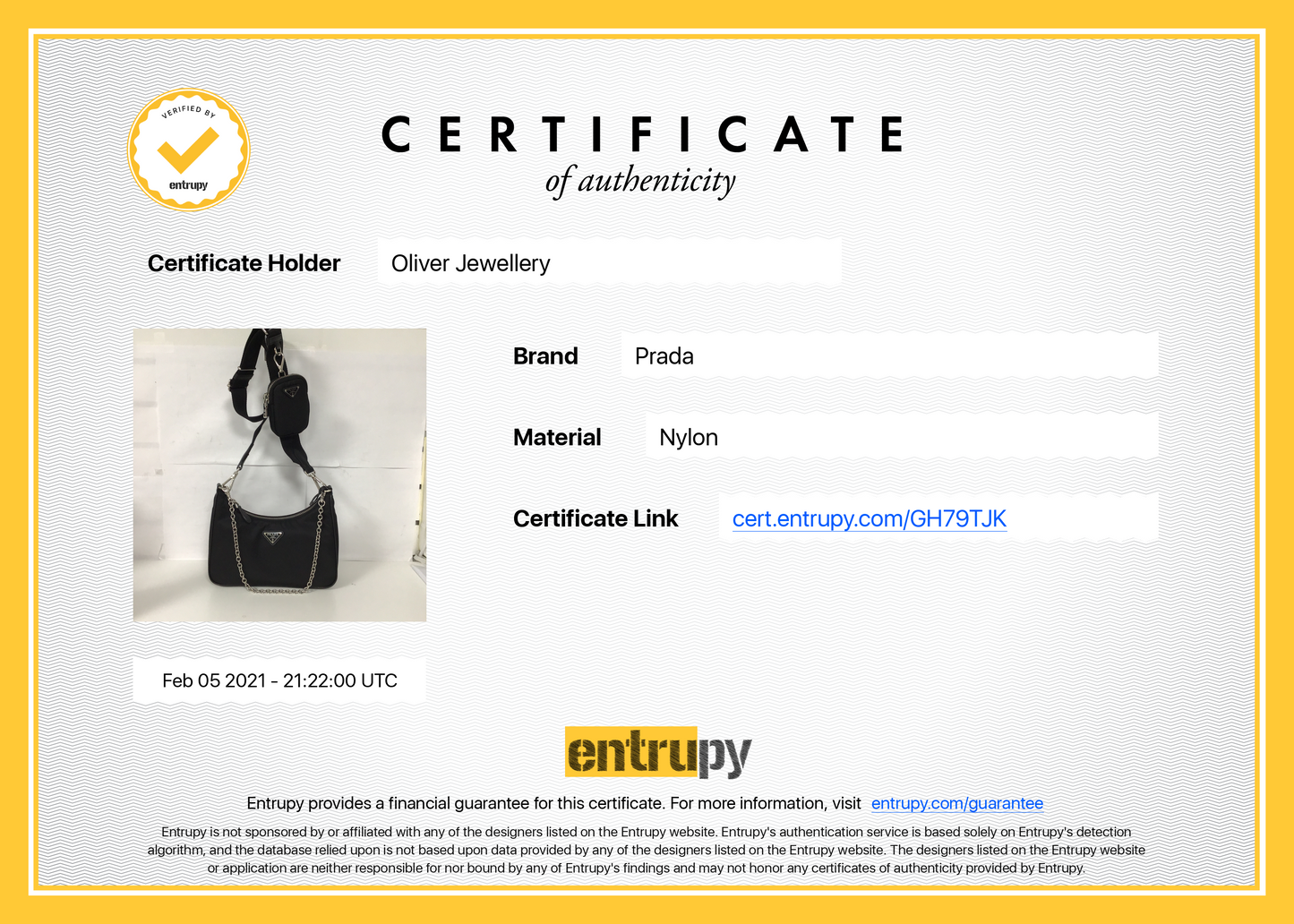 Prada Re-Edition 2005 Nylon Shoulder Bag