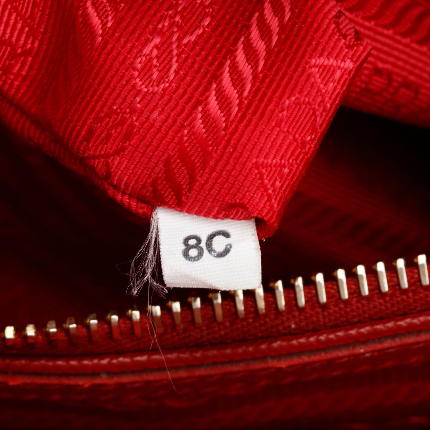 Prada Red Saffiano Lux Medium Double Zip Galleria Tote