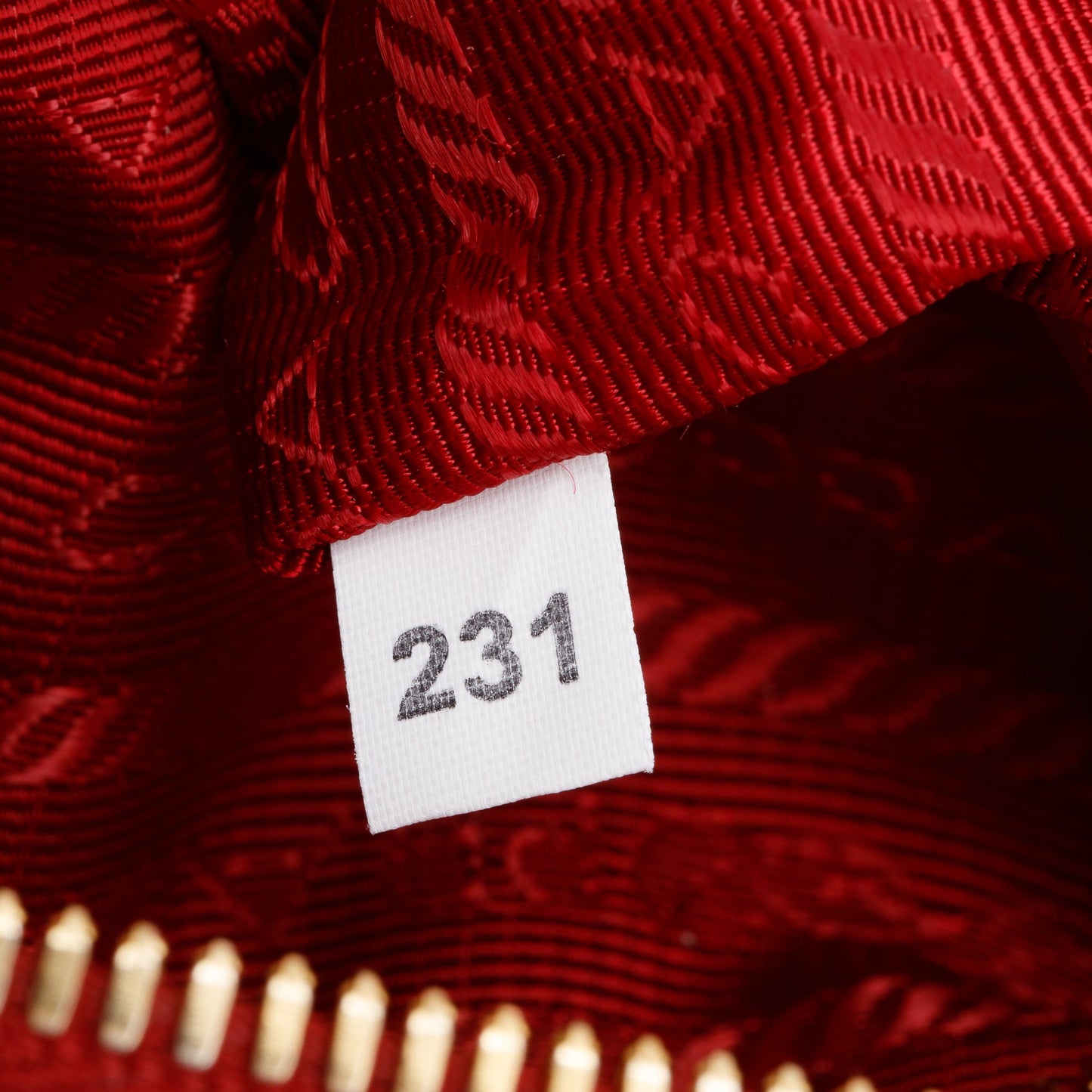 Prada Red Saffiano Lux Small Promenade Tote