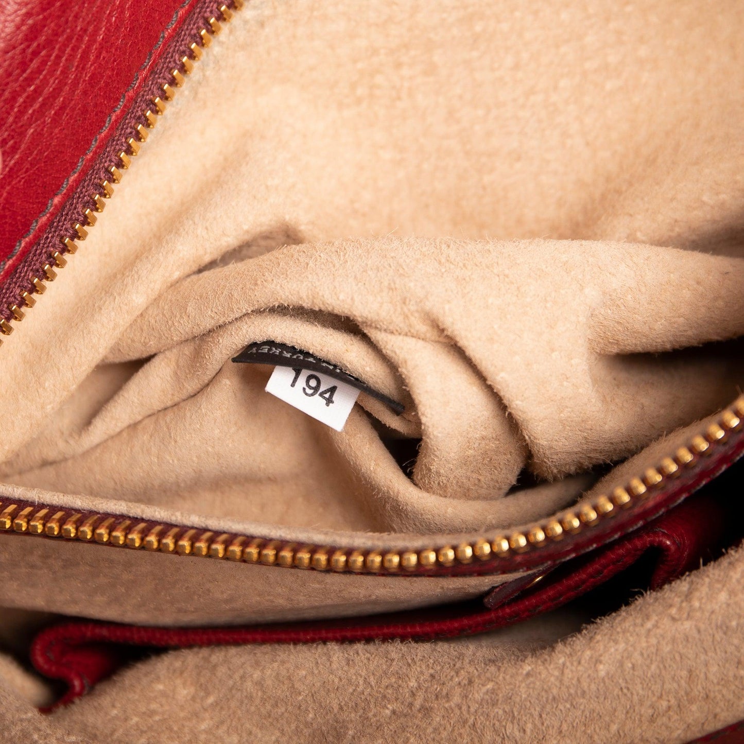 Prada Red Vitello Daino Chain Shoulder Bag