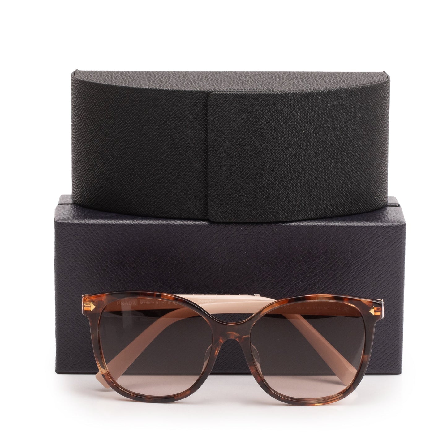Prada SPR 22Z-F Pink/Tortoise Acetate Gradient Sunglasses