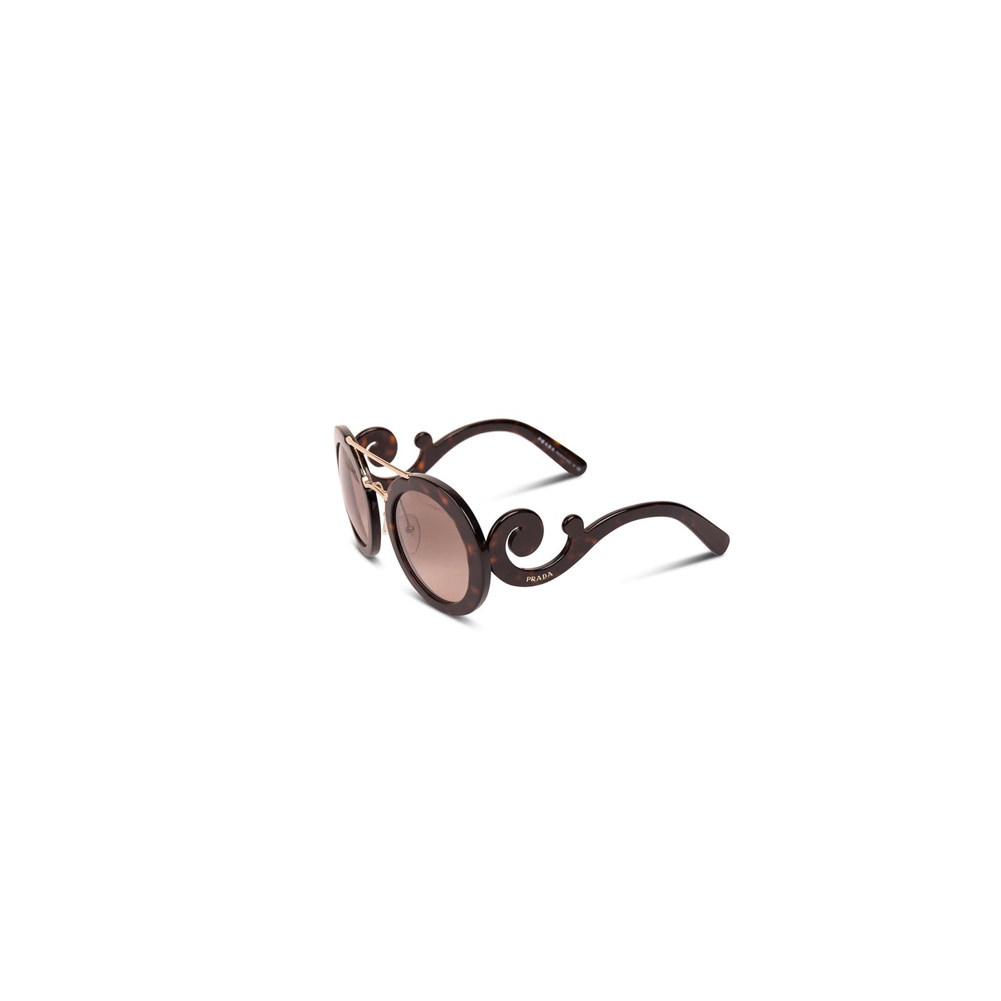 Prada SPR13S Havana Baroque Sunglasses