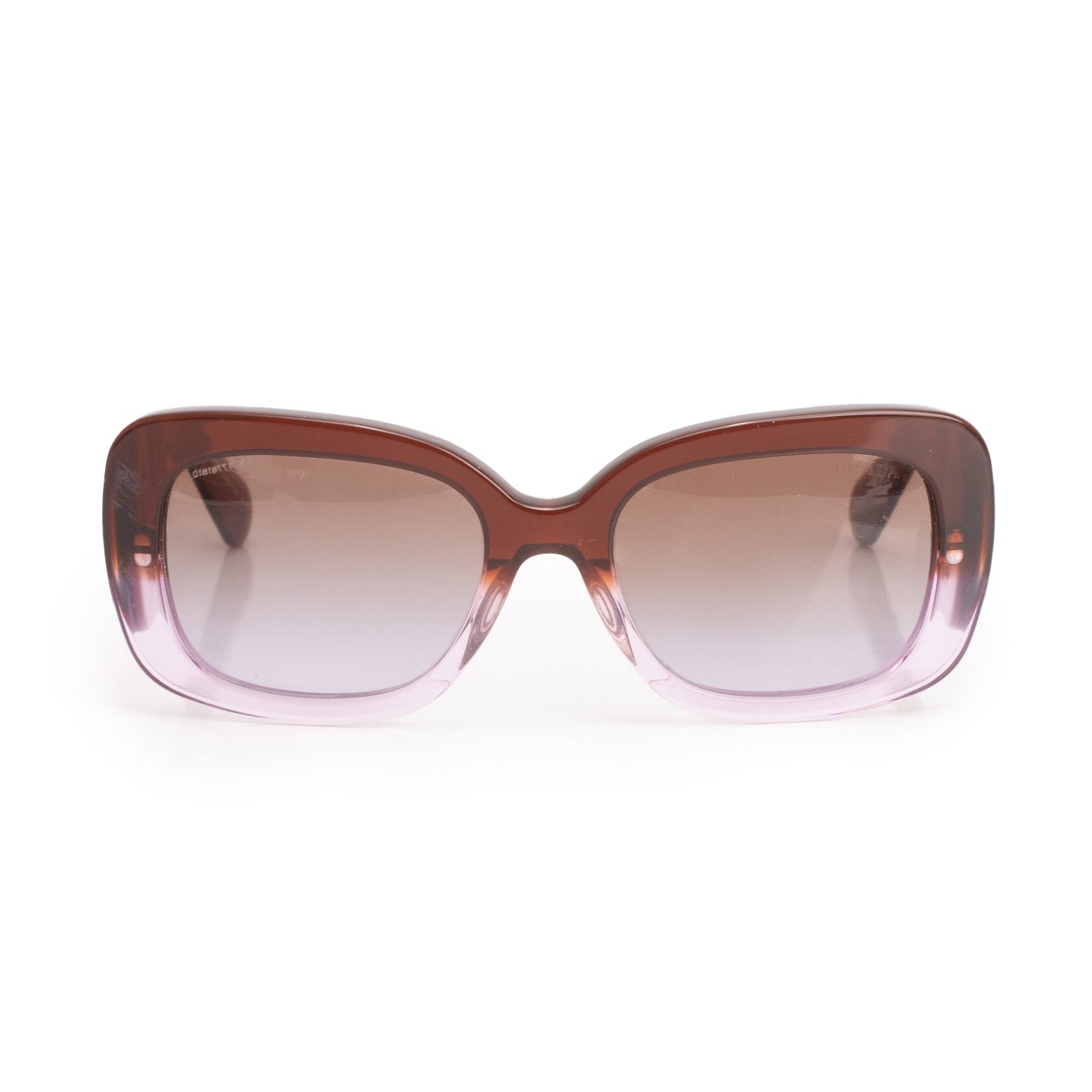 Prada SPR27O Purple Acetate Classic Spiral Sunglasses