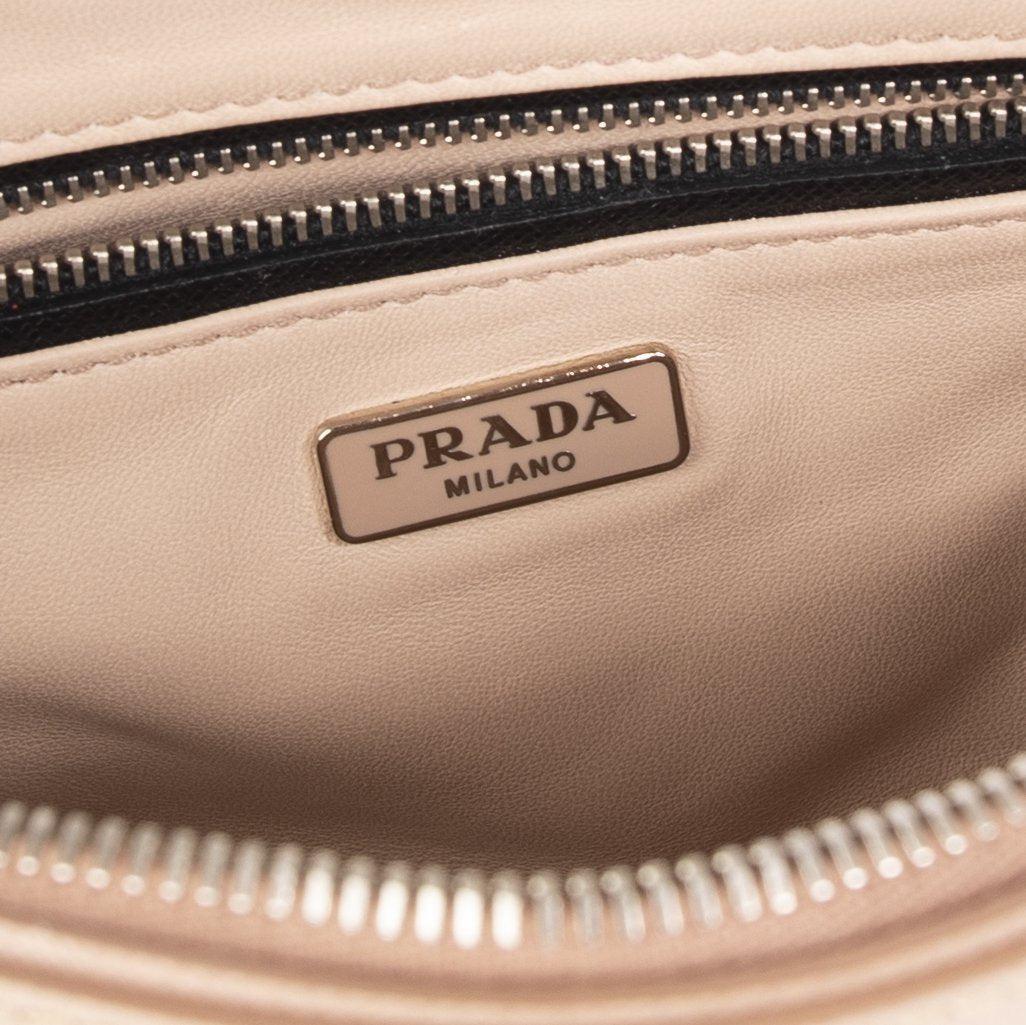 Prada Saffiano Buckle Crossbody Bag