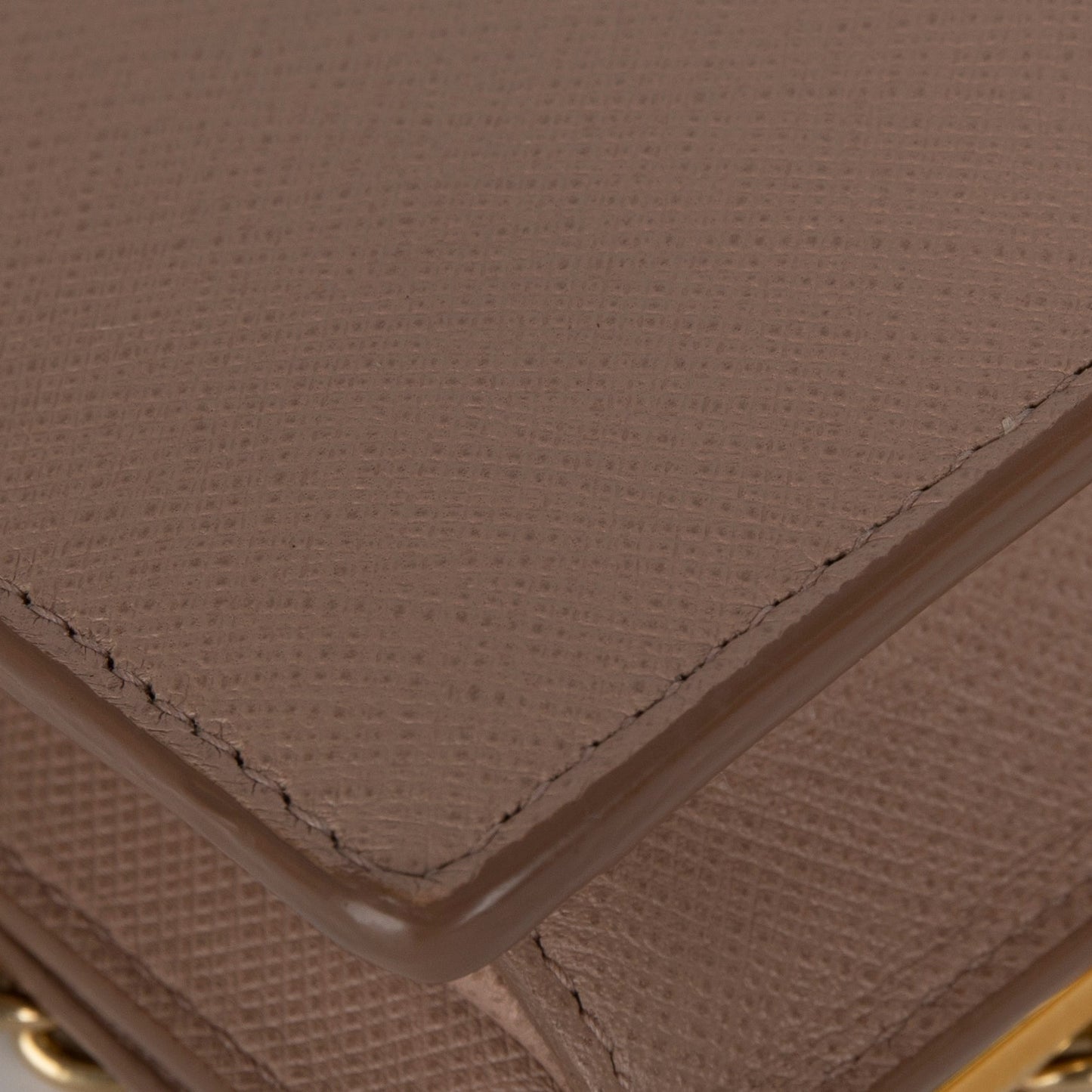 Prada Saffiano Cahier Wallet on Chain