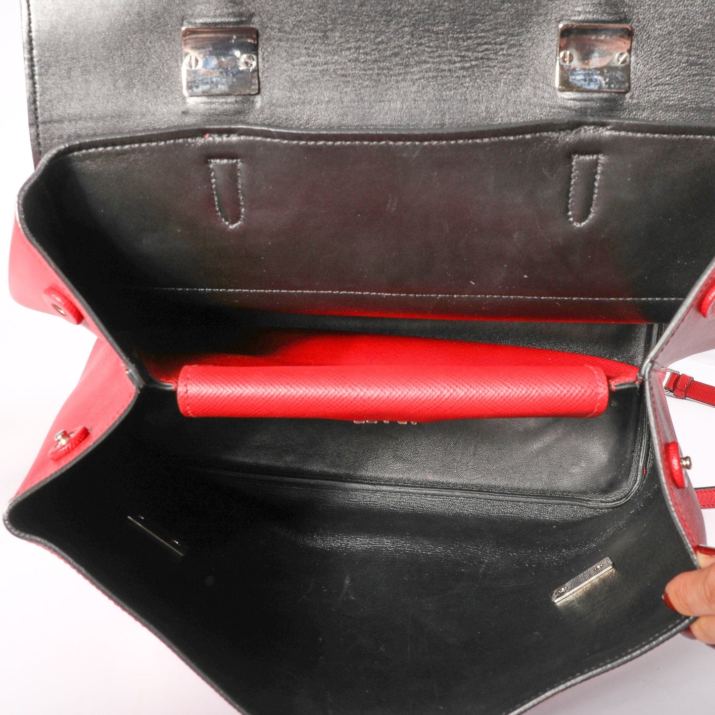 Prada Saffiano Cuir Flap Bag