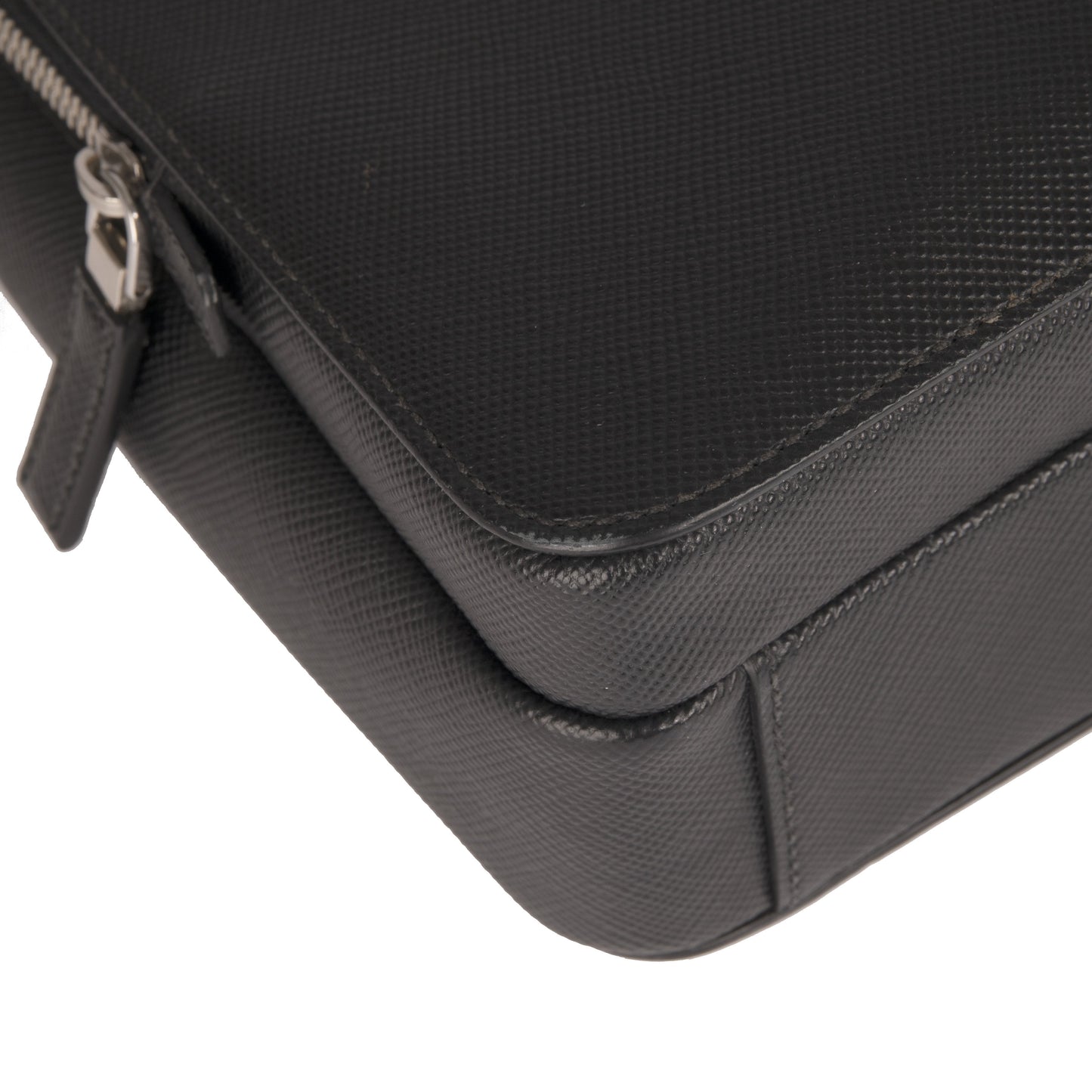 Prada Saffiano Leather Messenger Bag
