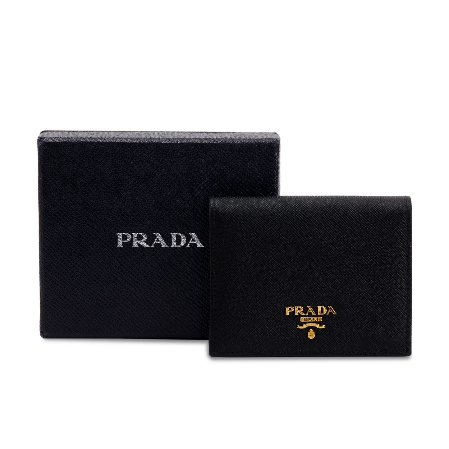 Prada Saffiano Leather Small Wallet