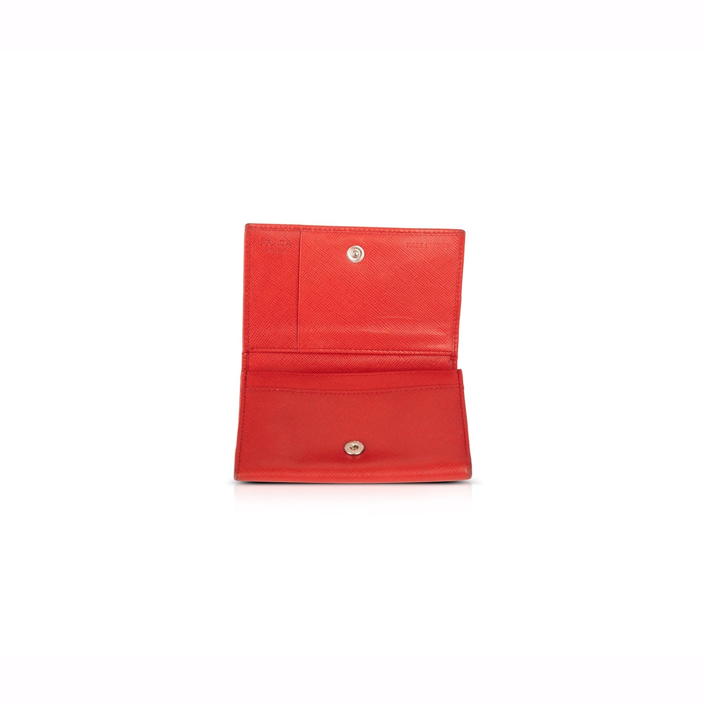 Prada Saffiano Lux Leather Card Holder