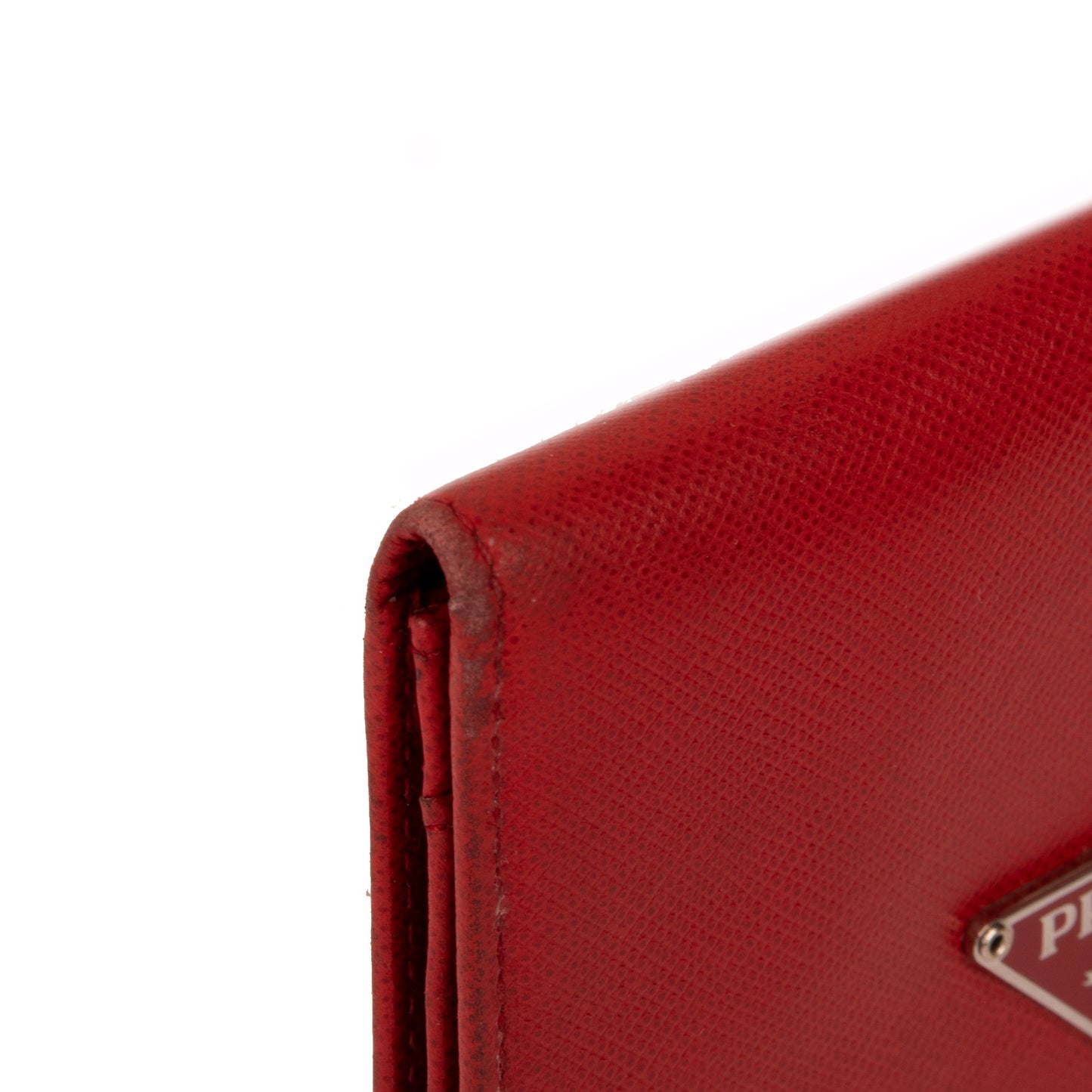 Prada Saffiano Lux Leather Card Holder