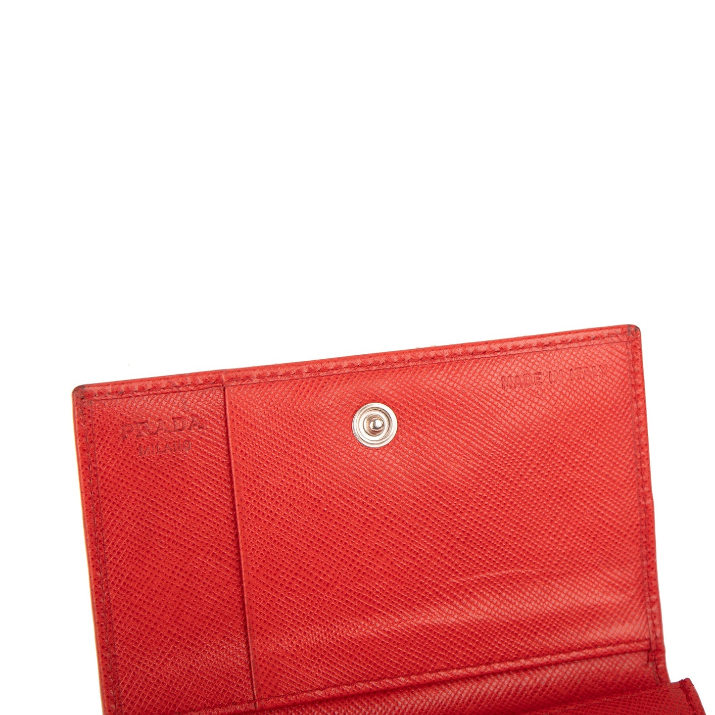 Prada Saffiano Lux Leather Card Holder