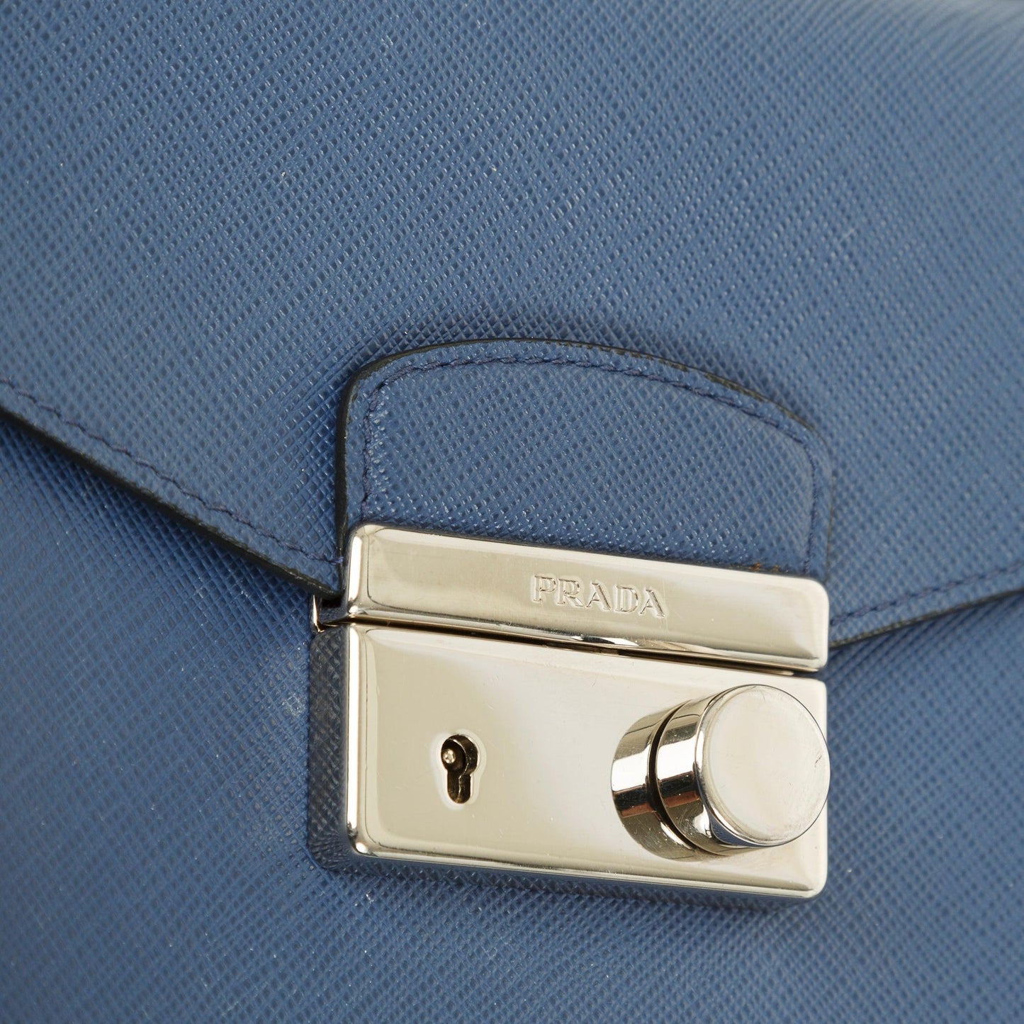 Prada Saffiano Lux Mini Sound Crossbody Bag
