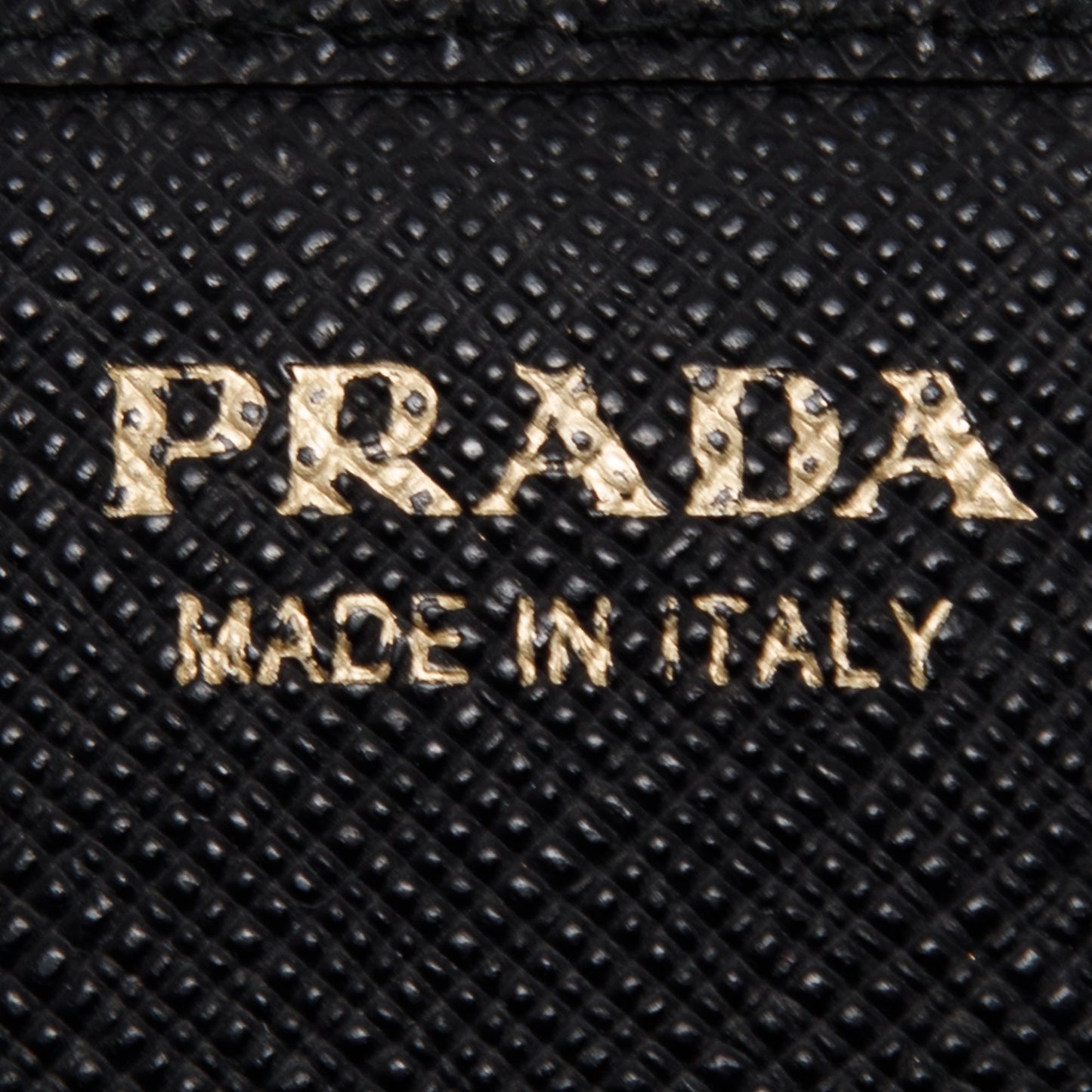 Prada Saffiano Lux Wallet on Chain