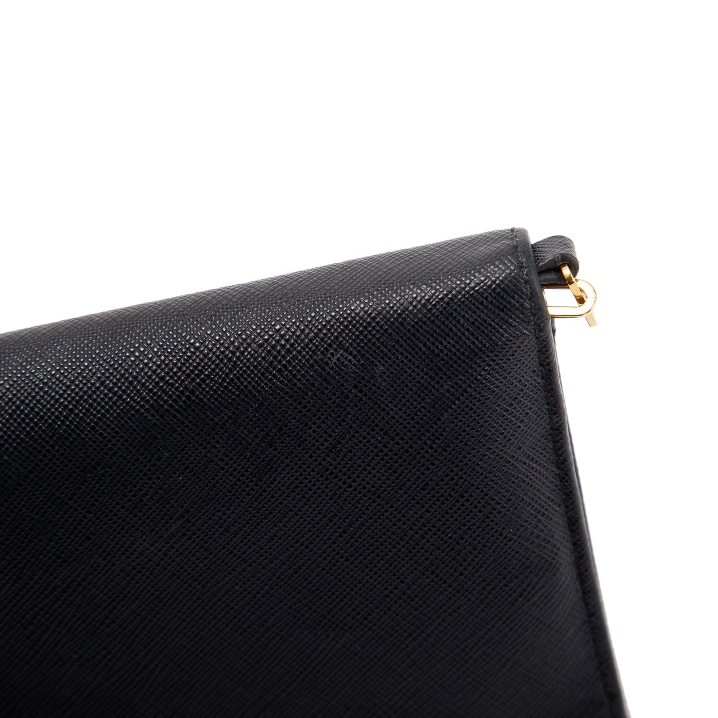 Prada Saffiano Lux Wallet on Chain