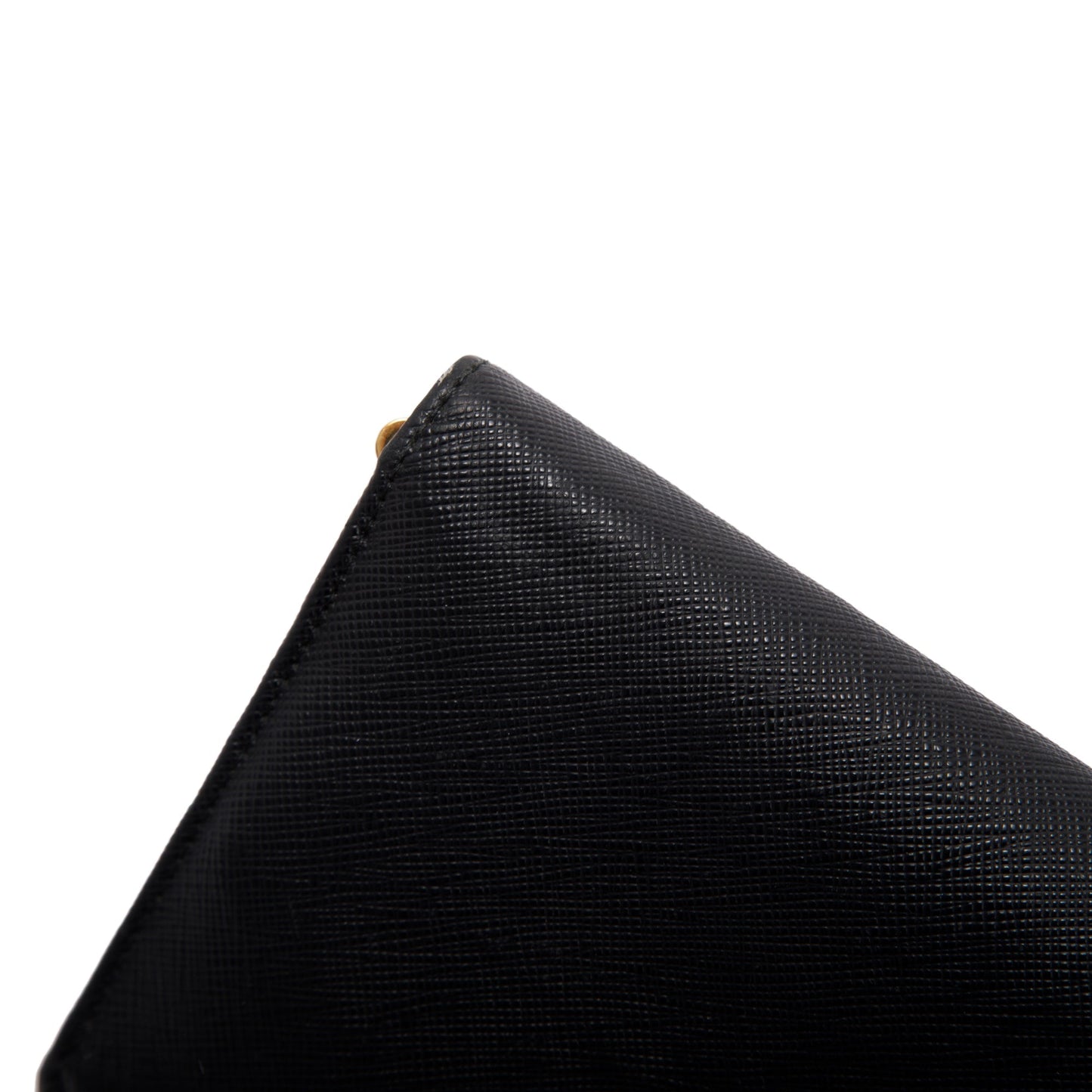 Prada Saffiano Lux Wallet on Chain
