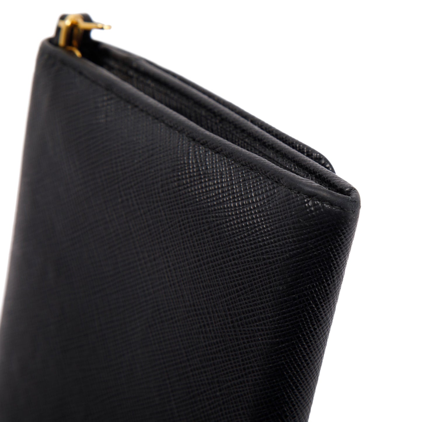 Prada Saffiano Lux Wallet on Chain