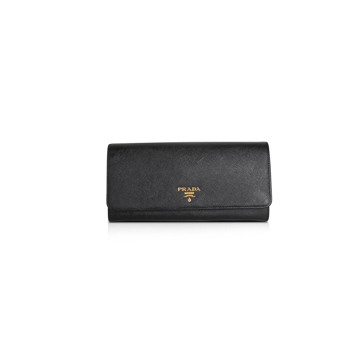 Prada Saffiano Metal Wallet on Chain