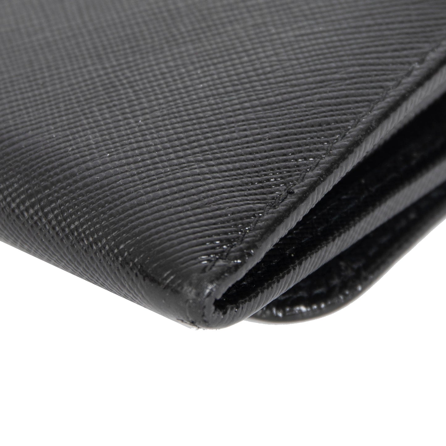 Prada Saffiano Metal Wallet on Chain