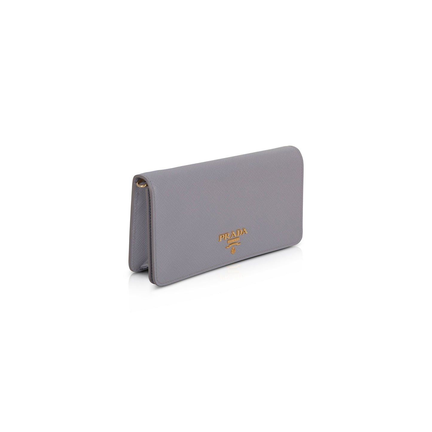 Prada Saffiano Metal Wallet on Chain