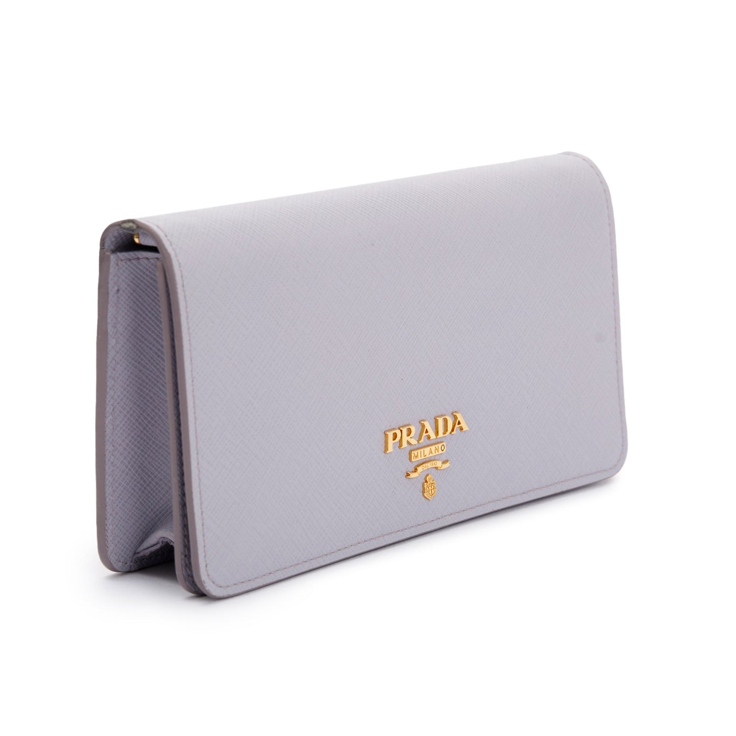 Prada Saffiano Metal Wallet on Chain