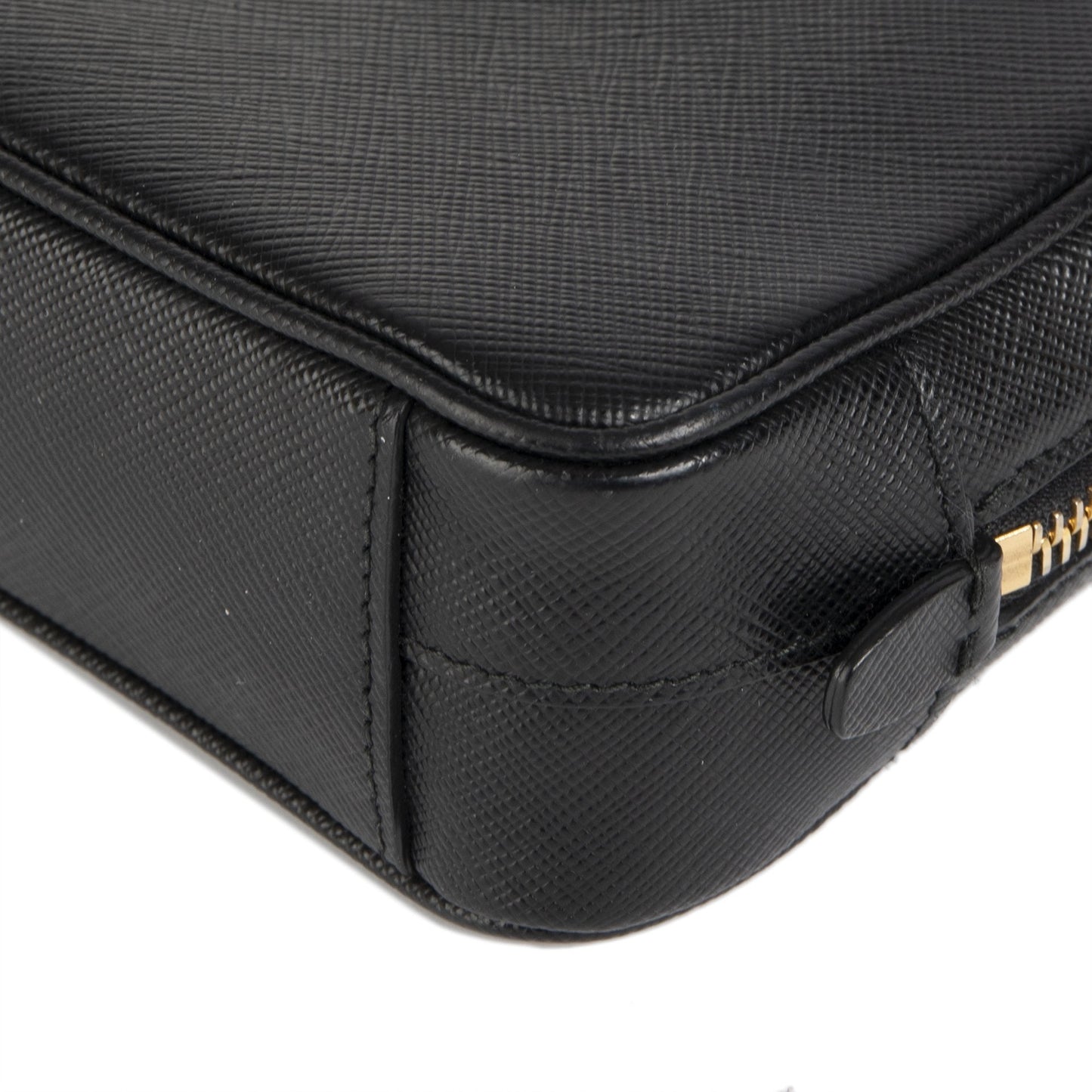 Prada Saffiano Mini Camera Crossbody Bag