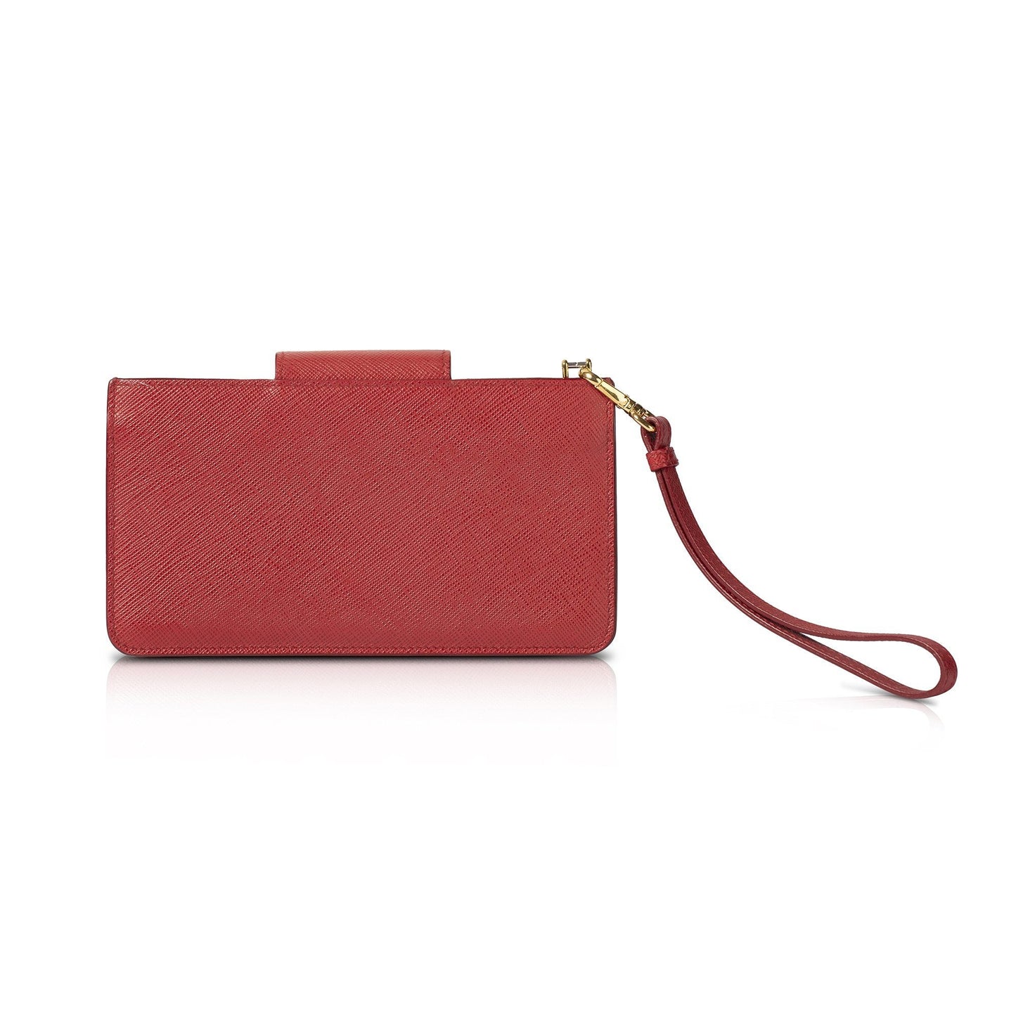 Prada Saffiano Phone Wristlet