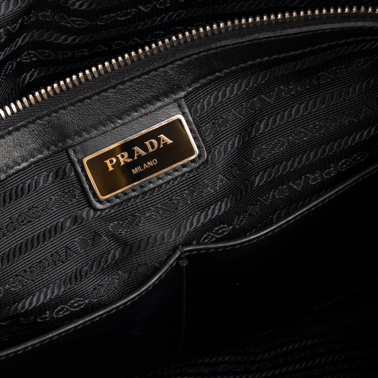 Prada Saffiano Travel Briefcase