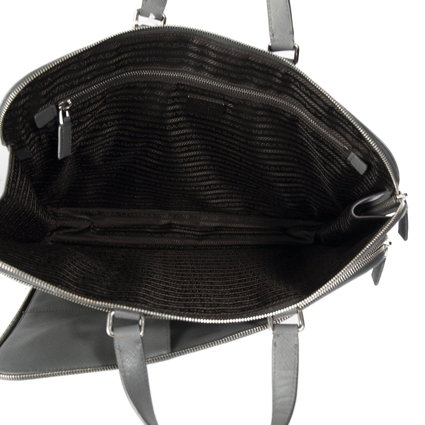 Prada Saffiano Travel Briefcase
