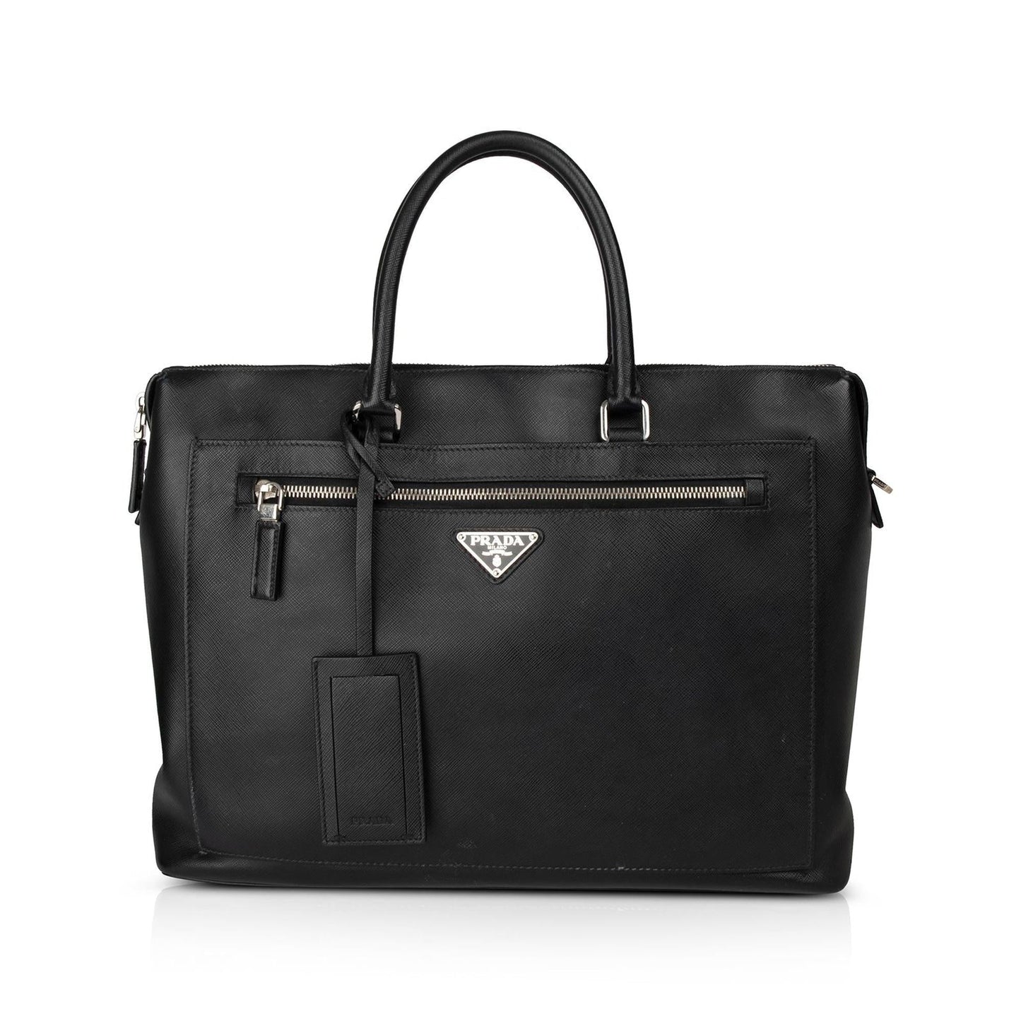 Prada Saffiano Travel Briefcase