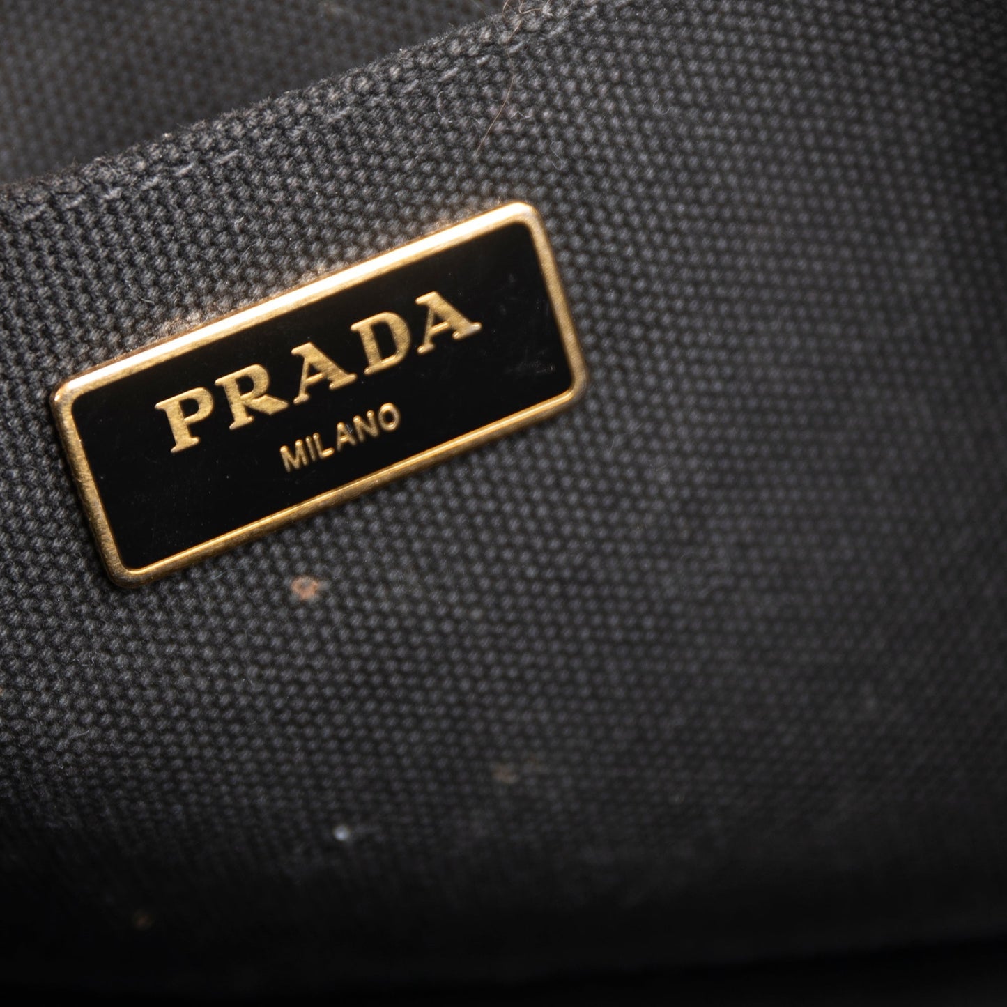 Prada Small Canapa Logo Tote