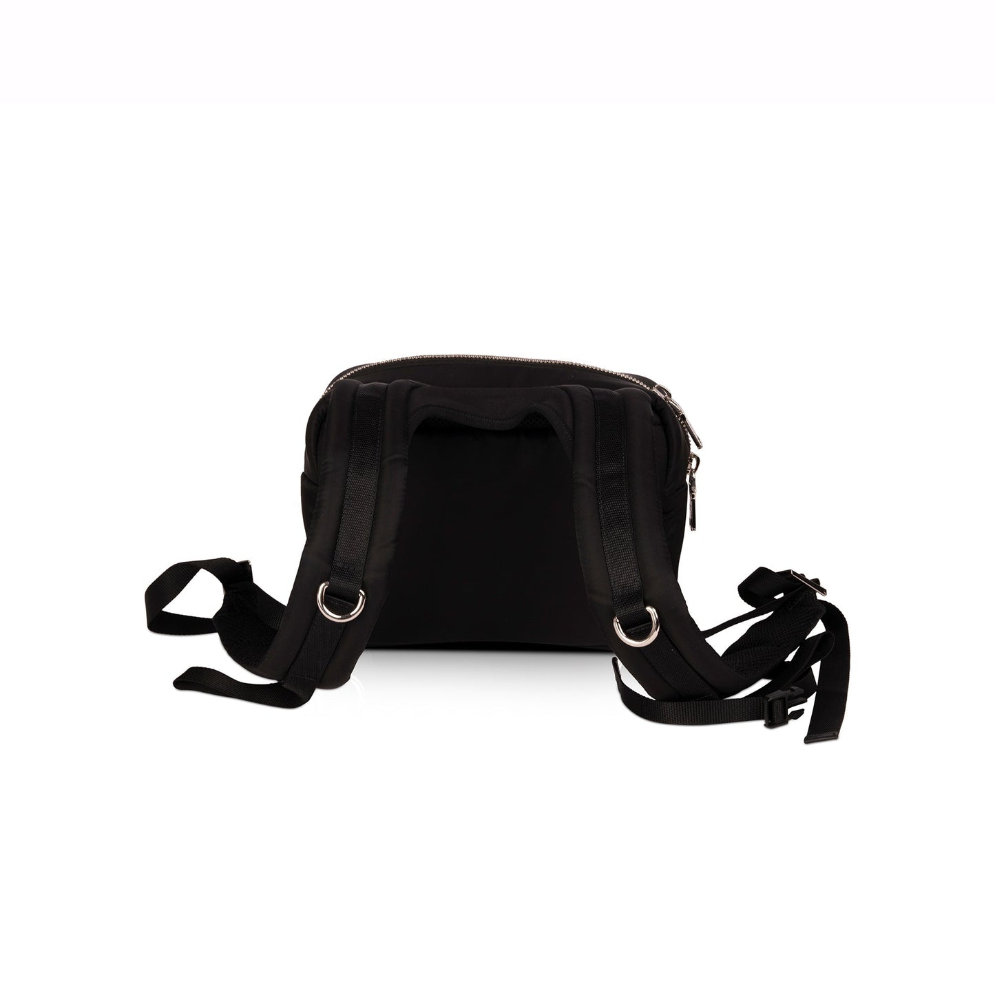Prada Small Logo Patch Tessuto Nylon Backpack