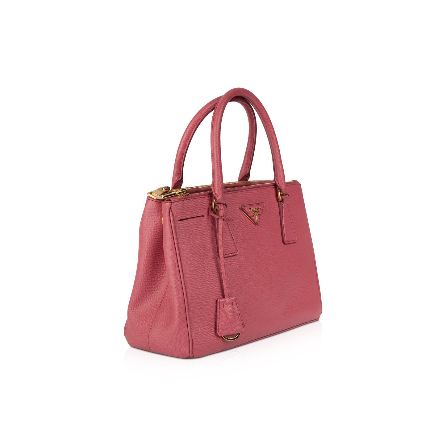 Prada Small Saffiano Lux Galleria Double Zip Tote