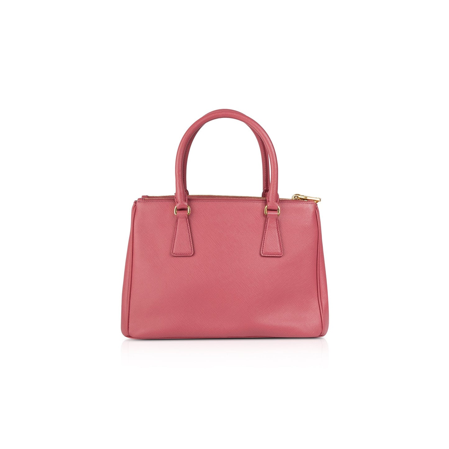 Prada Small Saffiano Lux Galleria Double Zip Tote