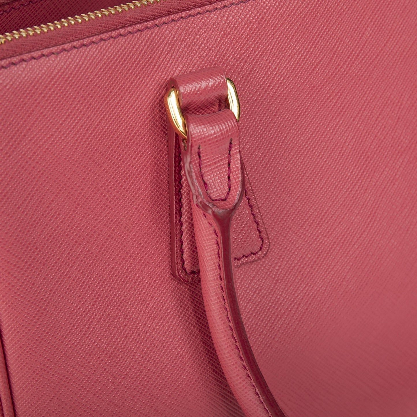Prada Small Saffiano Lux Galleria Double Zip Tote