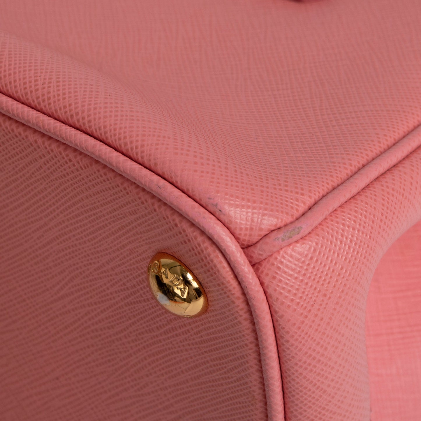 Prada Small Saffiano Lux Galleria Double Zip Tote