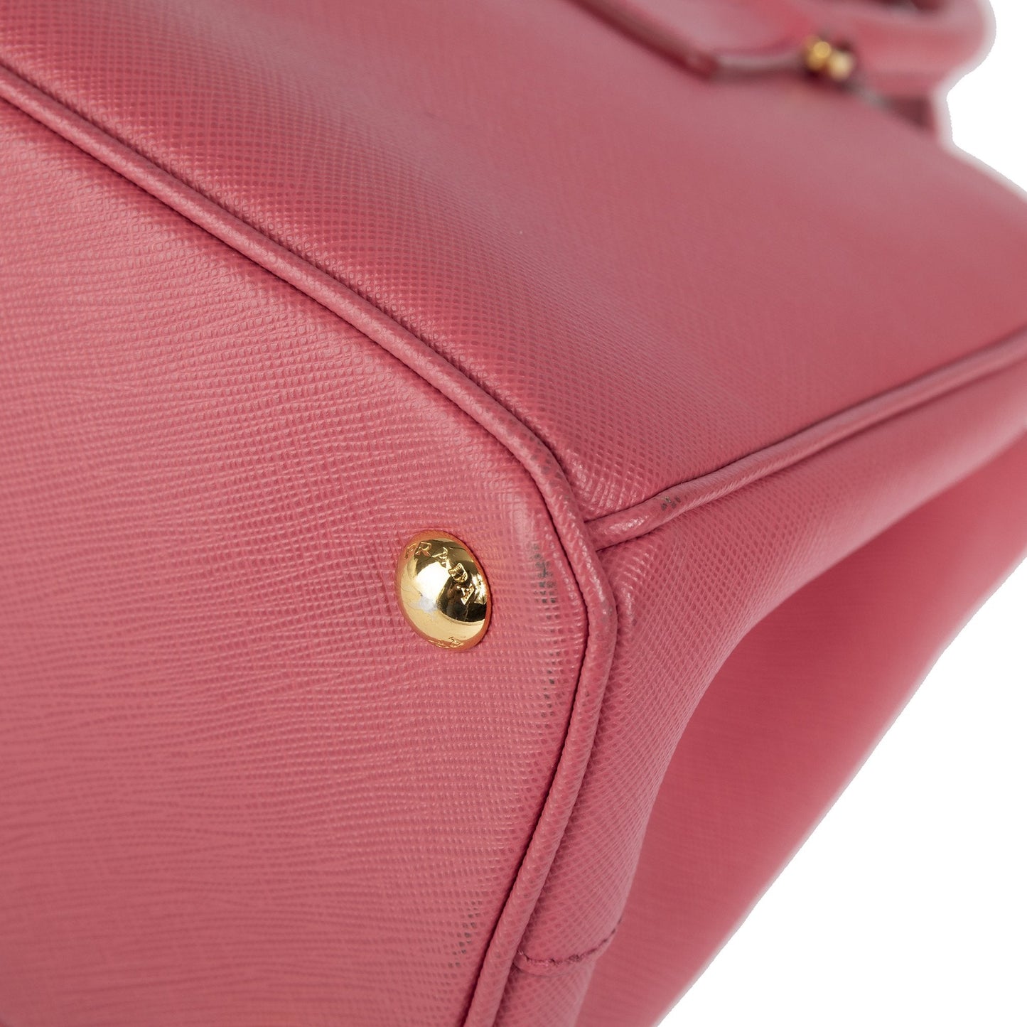Prada Small Saffiano Lux Galleria Double Zip Tote