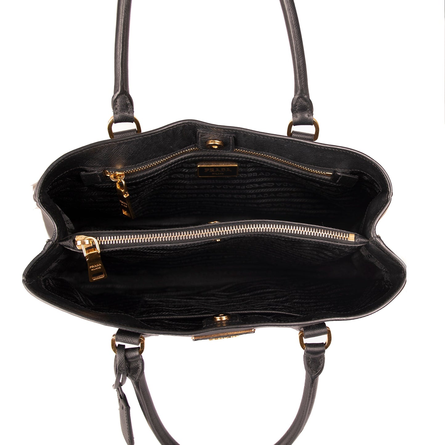 Prada Small Saffiano Lux Tote