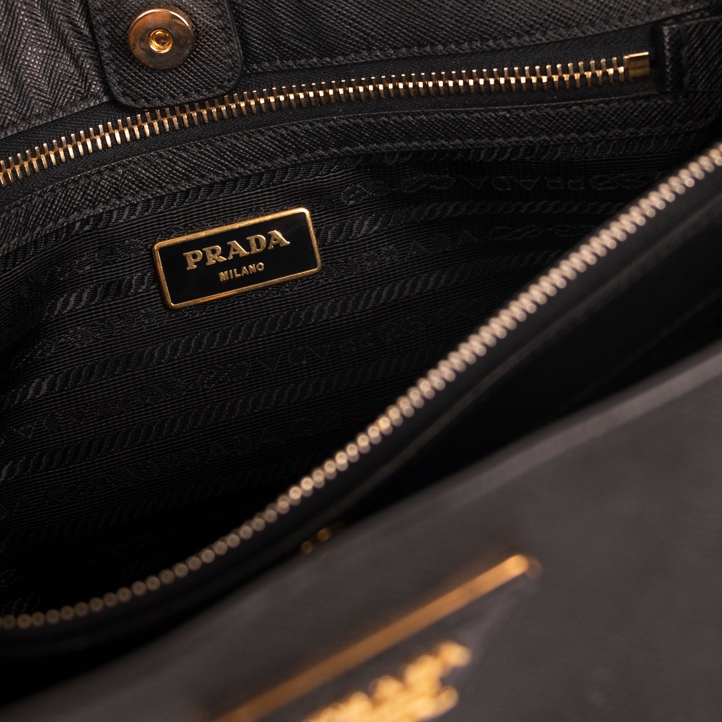 Prada Small Saffiano Lux Tote